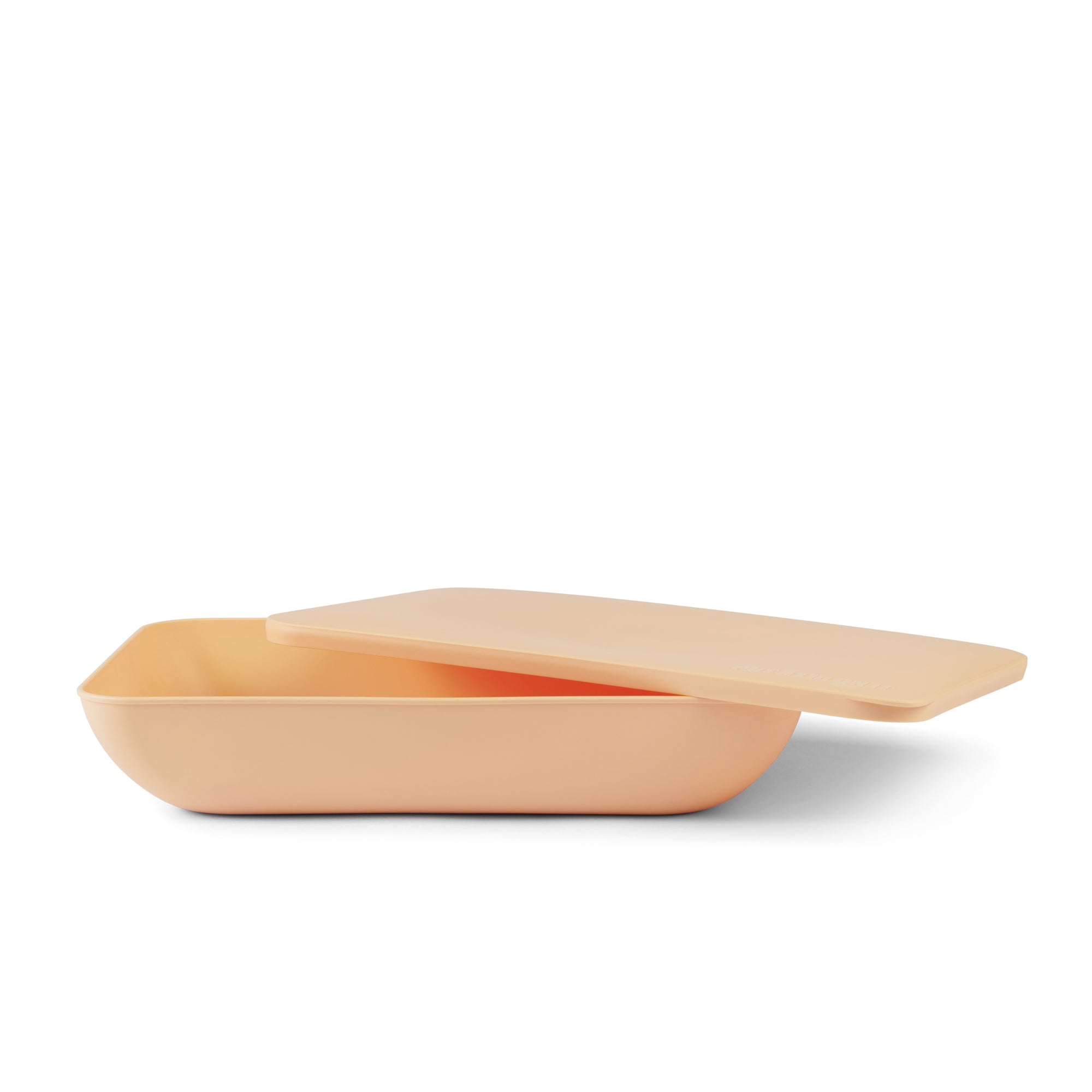 Put a lid on it - Serving platter with a lid - Peach