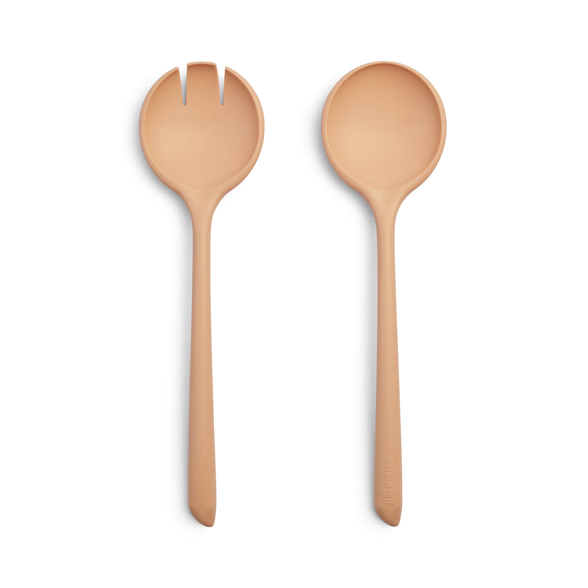 Put a lid on it - Salad serving set - Peach