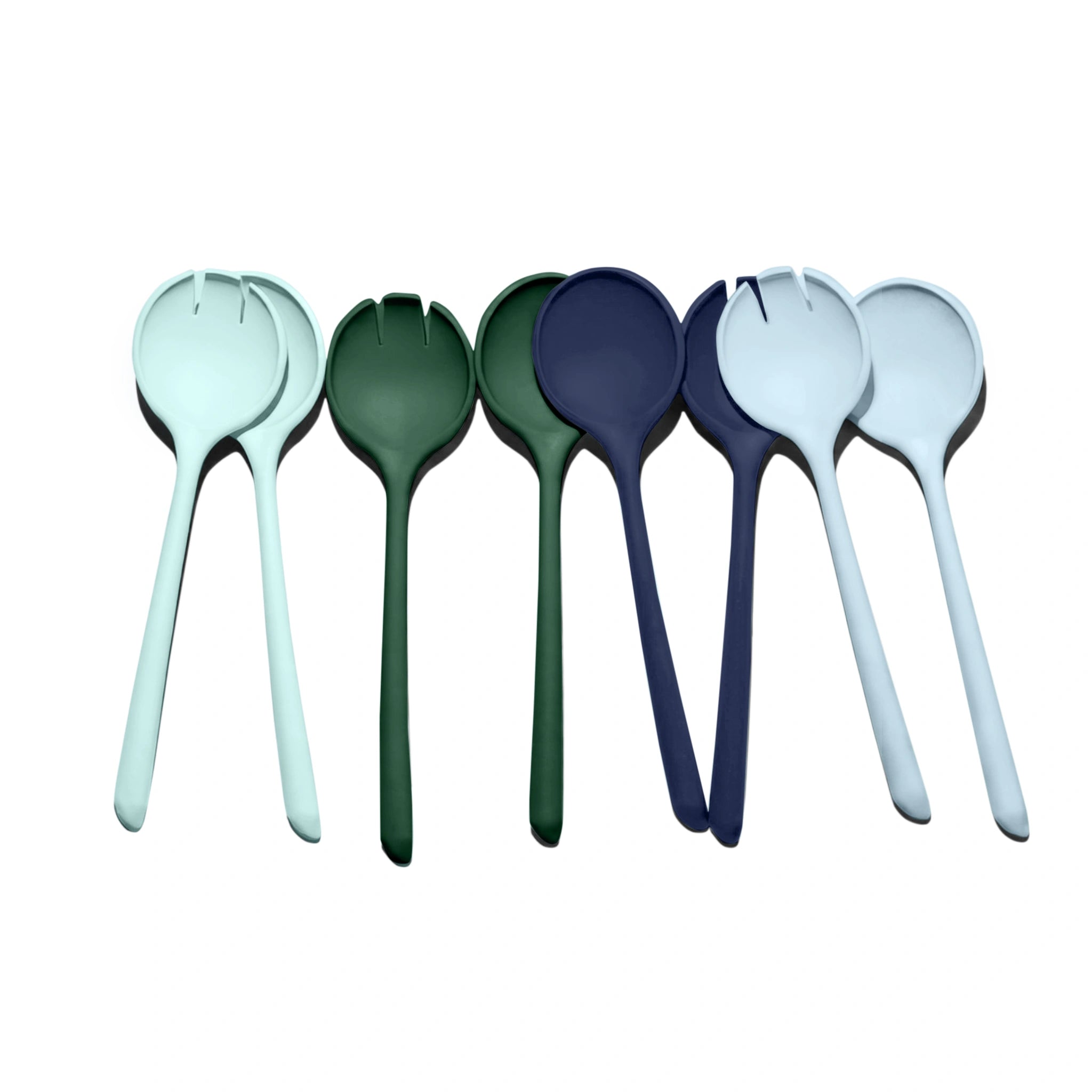 The Awesome Foursome: Four Salad Serving Sets - Coastal