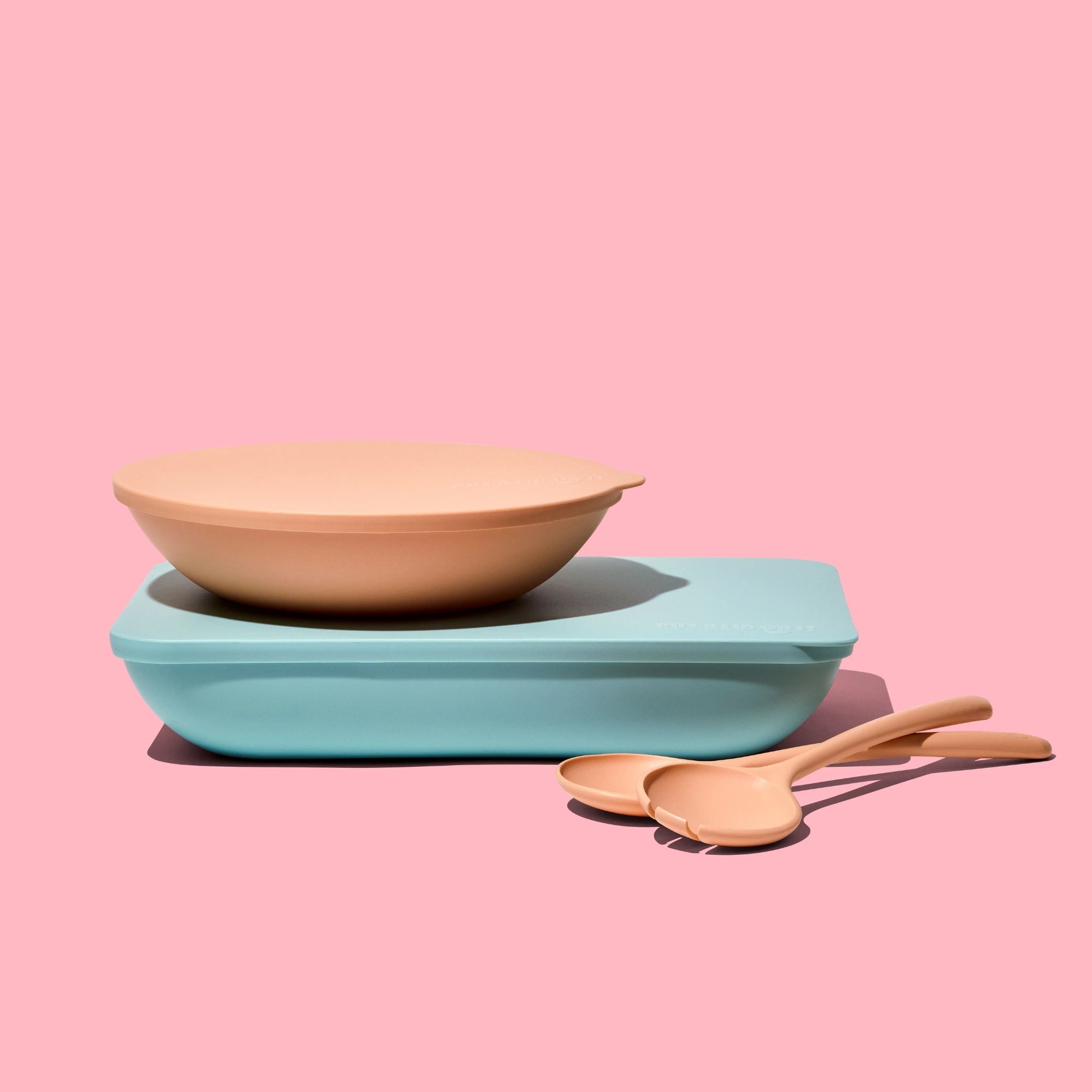 The Entertainer: Platter, Small Bowl & Salad Servers - Put a lid on it