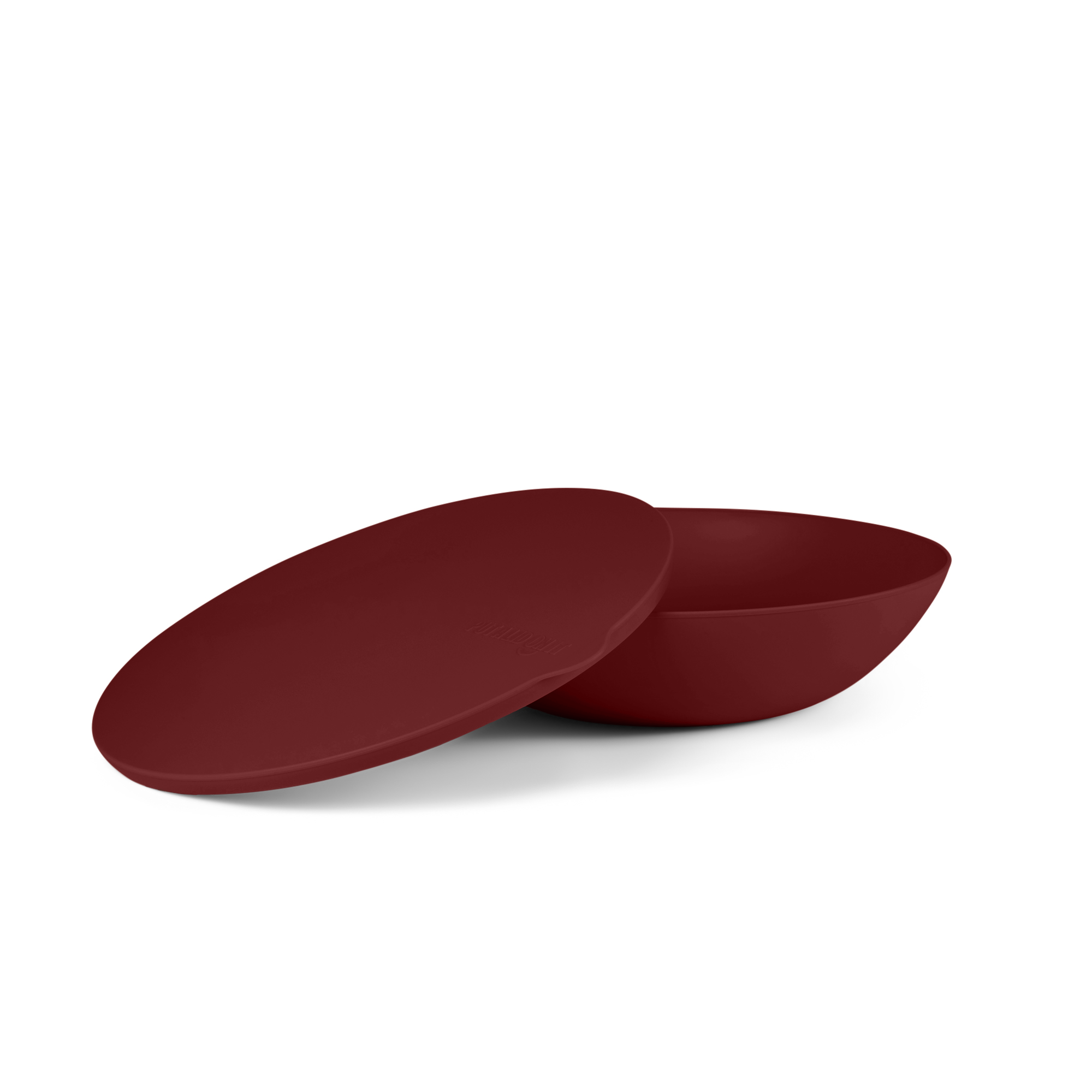 Serving bowl with a lid — the round (large)