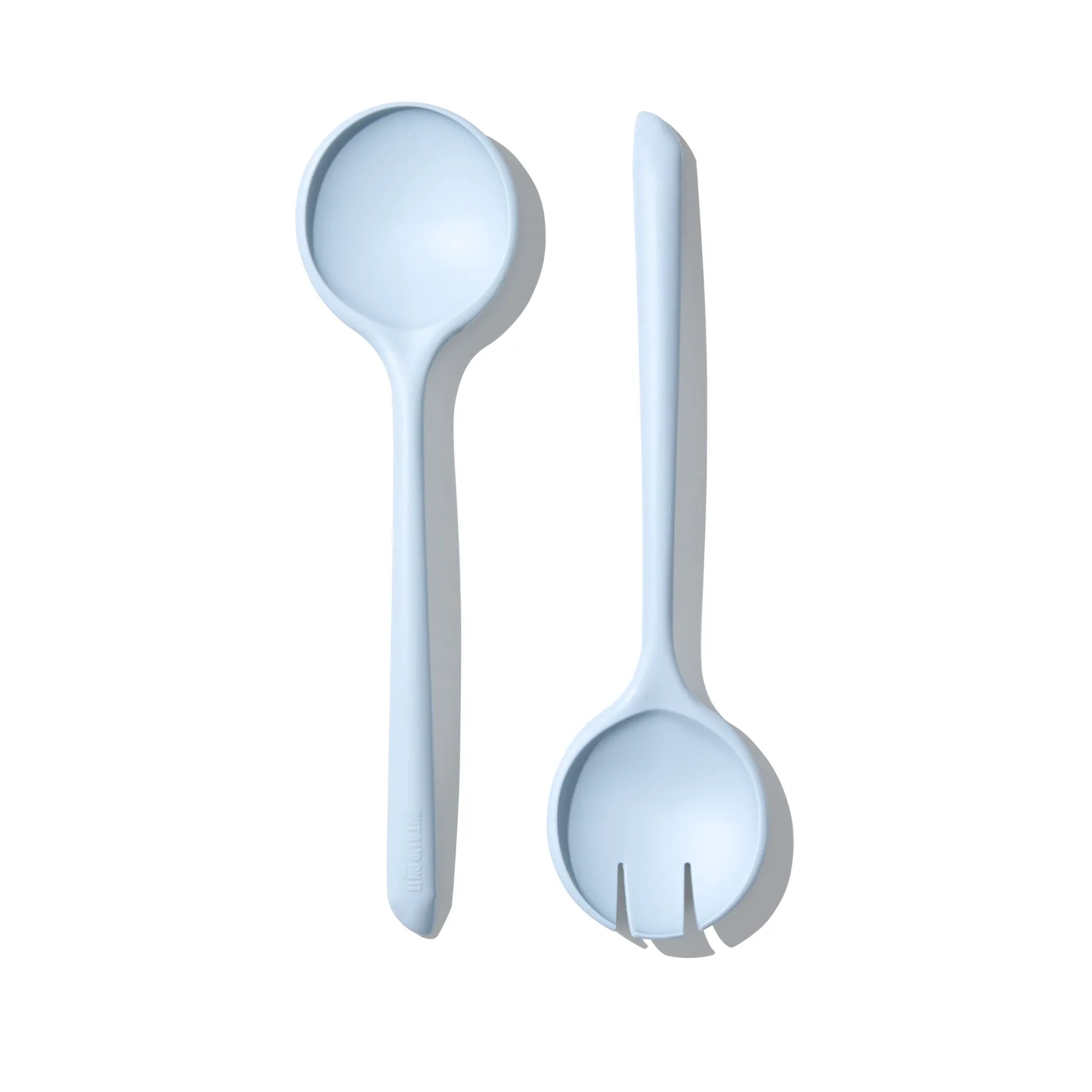 Salad serving set — the servers - PAL004-BLU - Put a lid on it