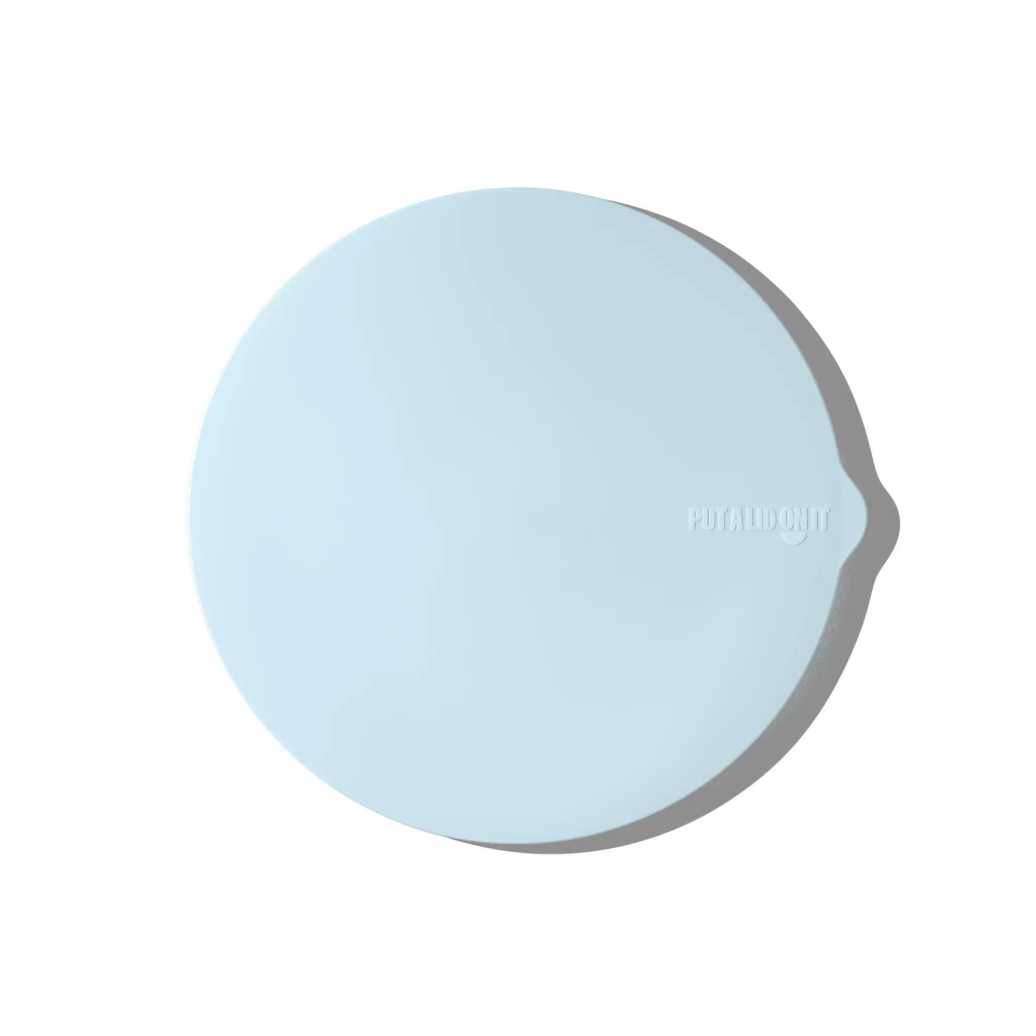 Serving bowl with a lid — the round (large) - PAL005-BLU - Put a lid on it