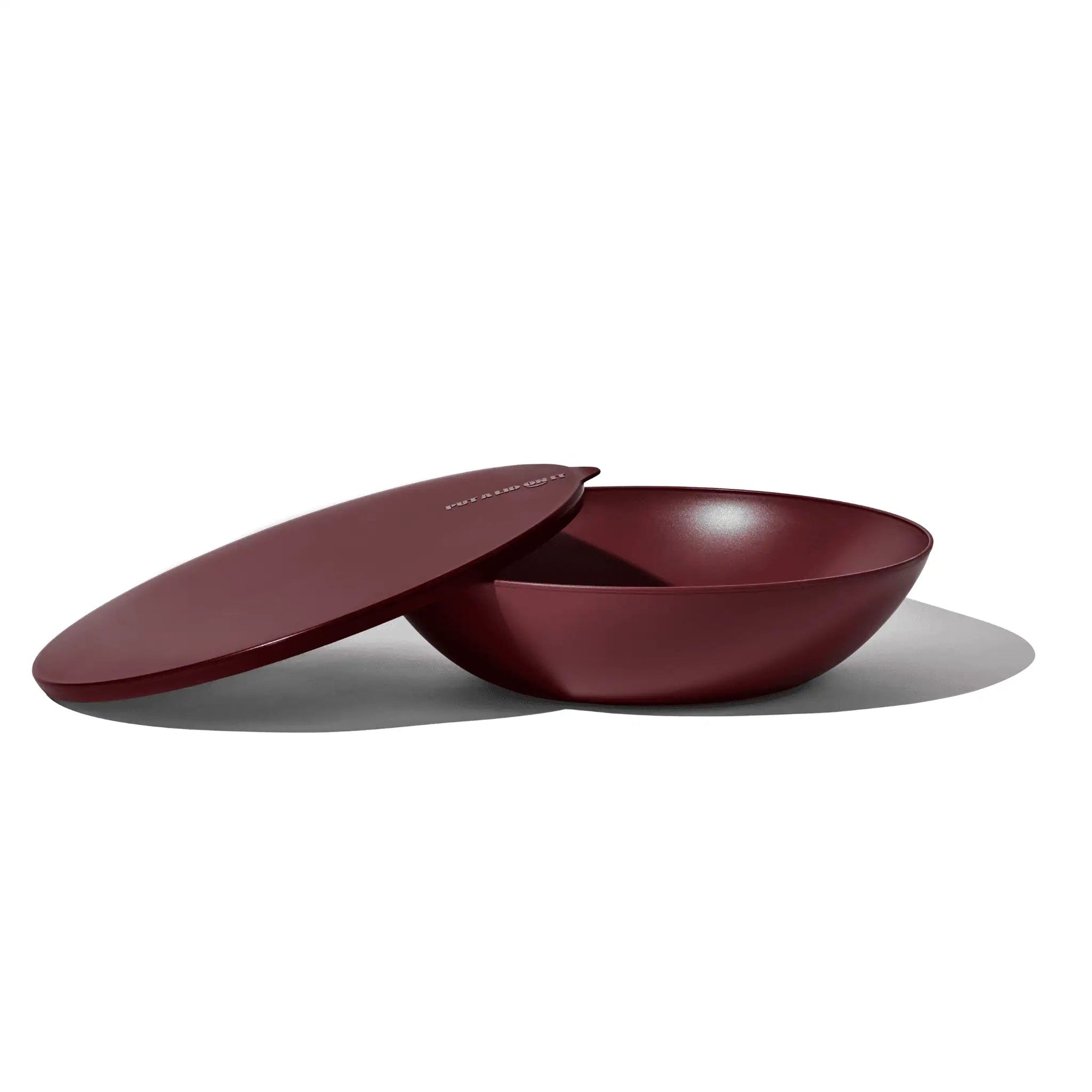 Serving bowl with a lid — the round (large) - PAL005-CHE - Put a lid on it