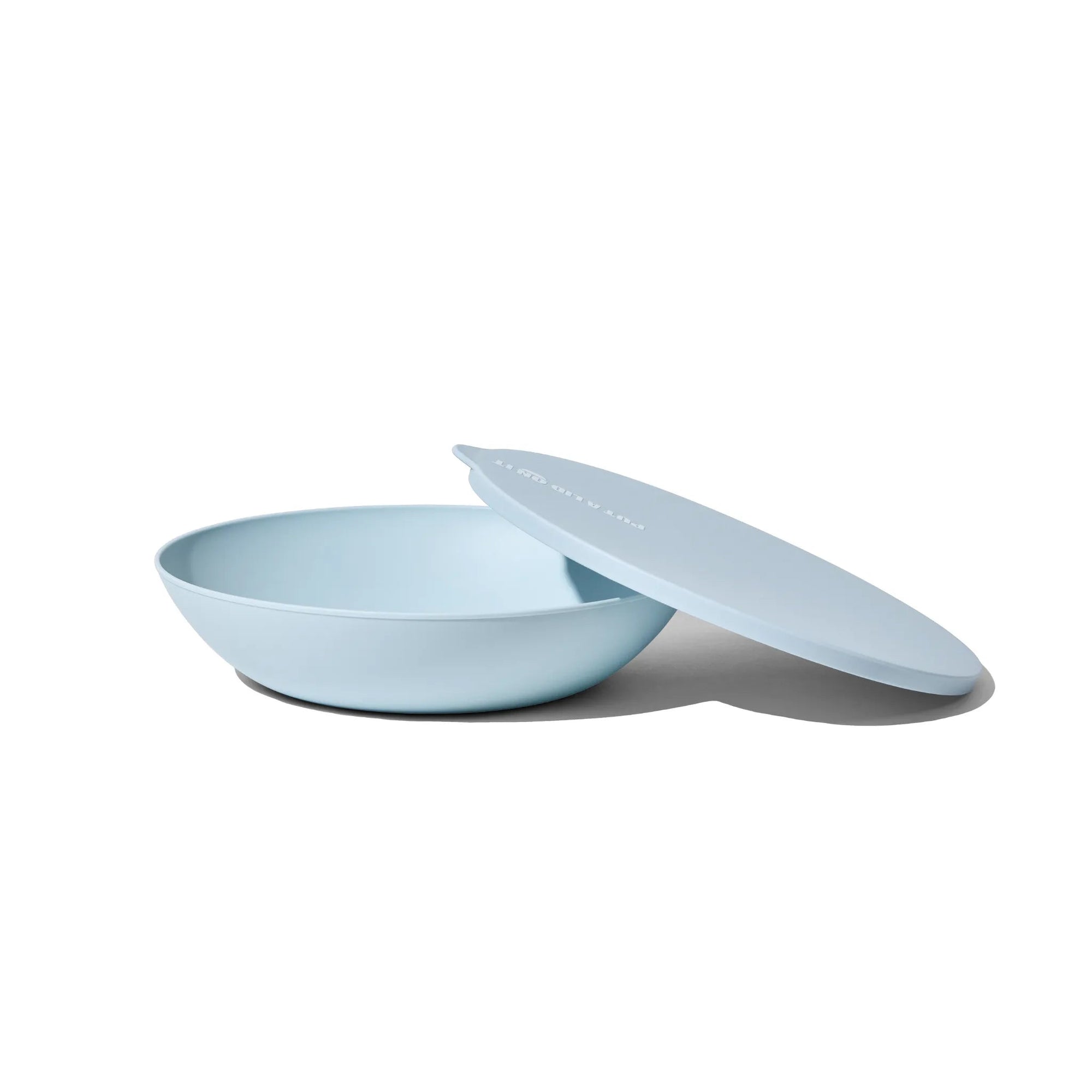 Serving bowl with a lid — the round (small) - PAL007-BLU - Put a lid on it