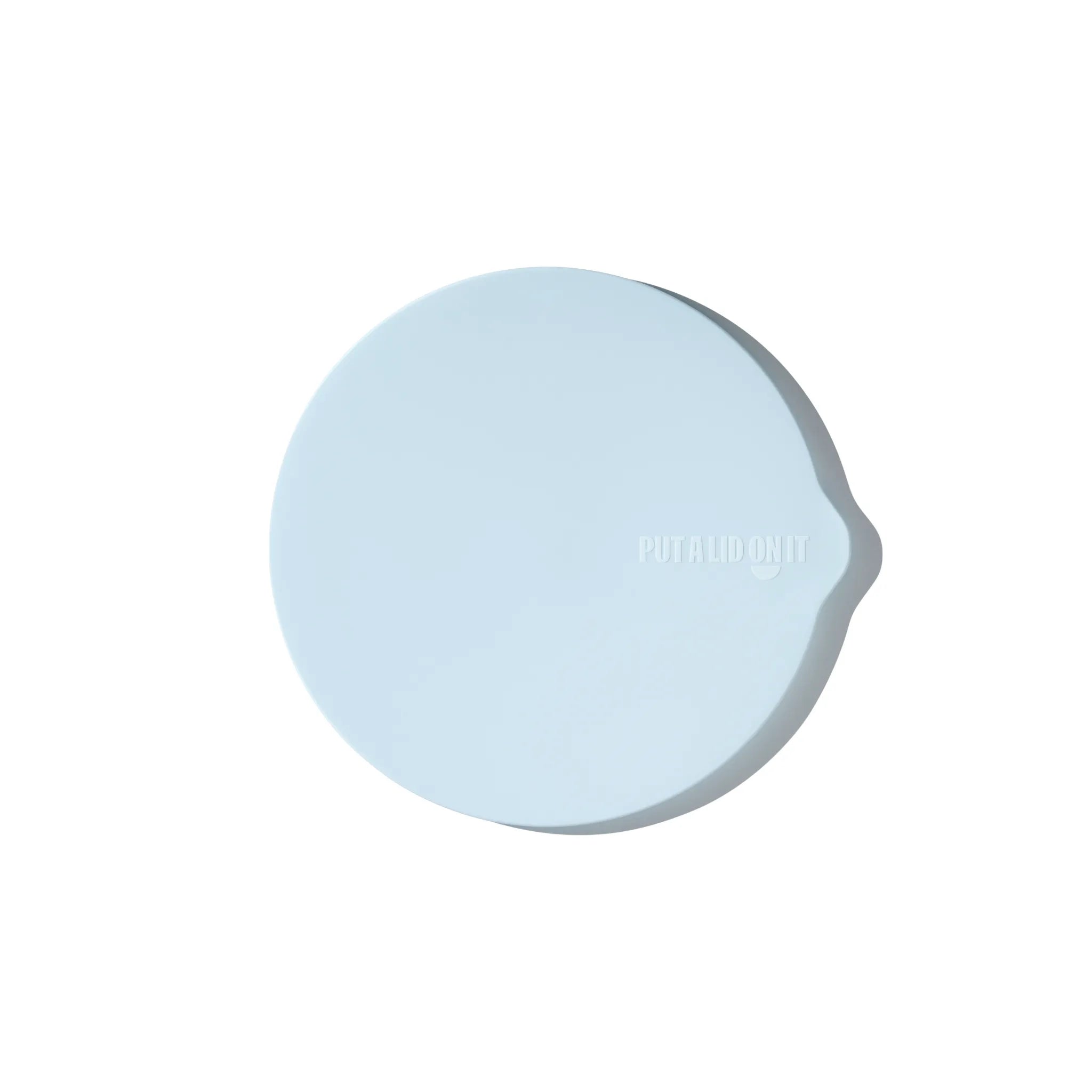Serving bowl with a lid — the round (small) - PAL007-BLU - Put a lid on it