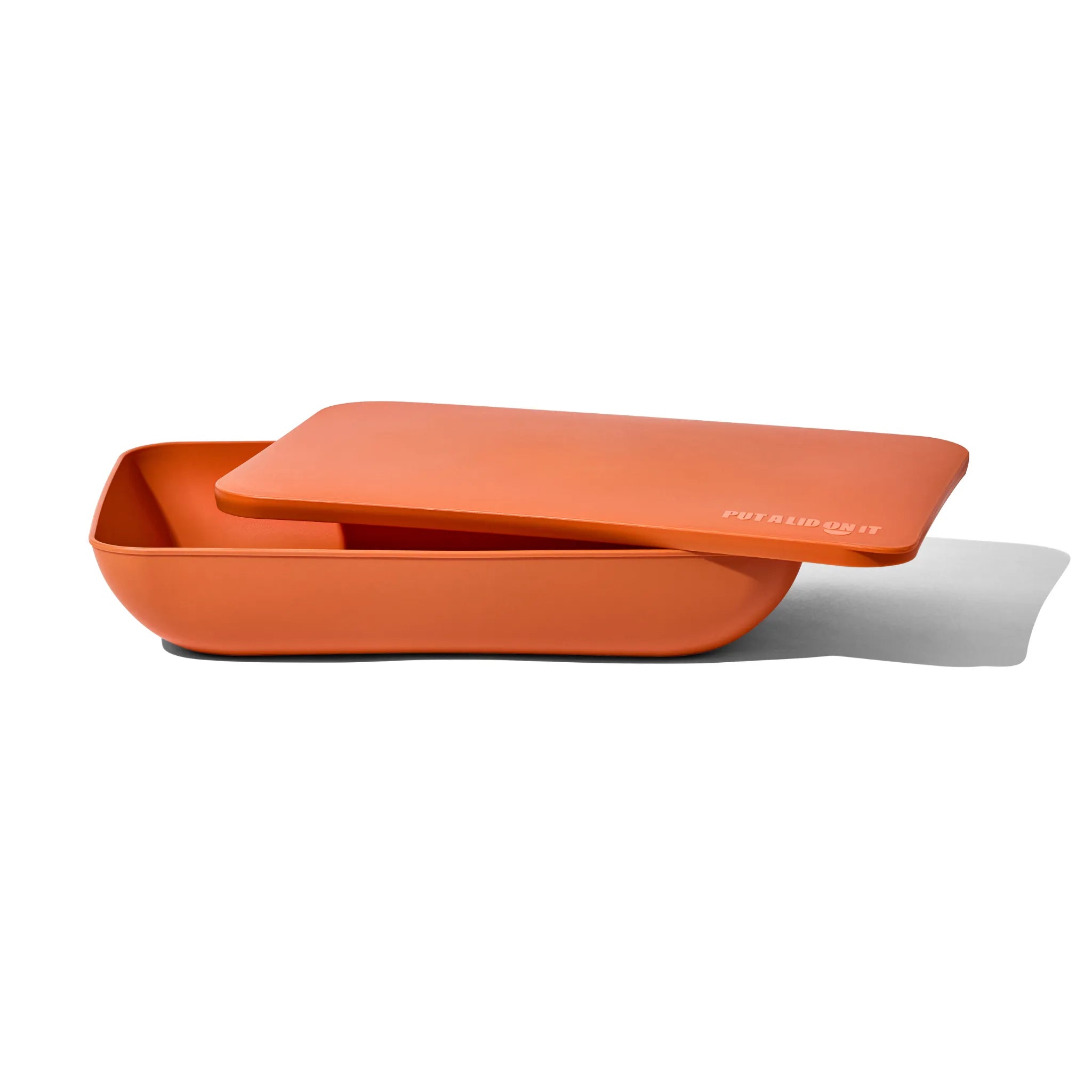 Serving platter with a lid — the rectangle - PAL006-PAP - Put a lid on it