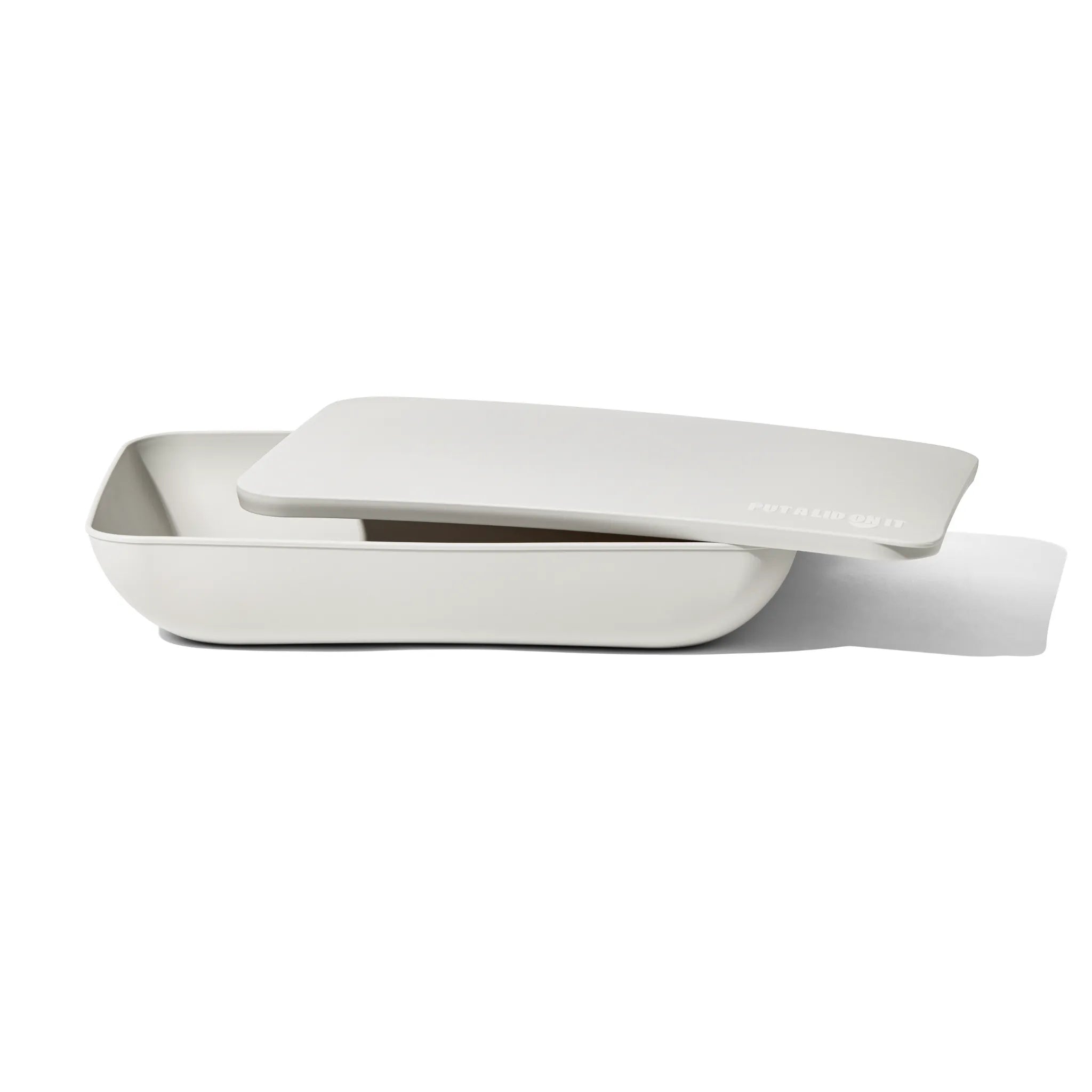Serving platter with a lid — the rectangle - PAL006-SAL - Put a lid on it
