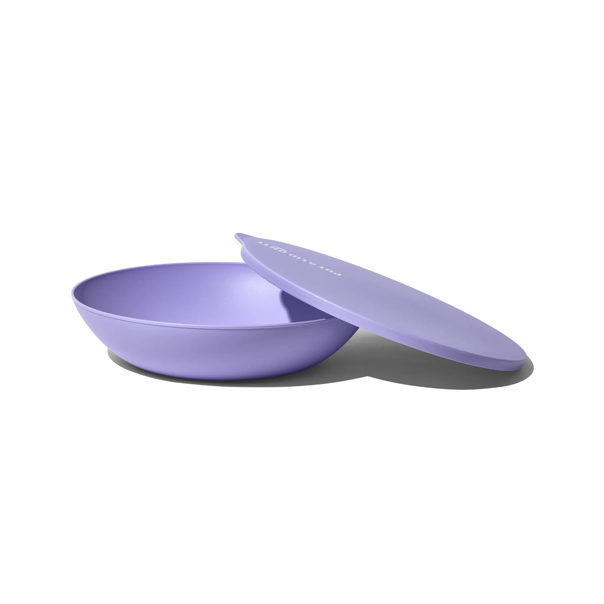 Small serving bowl with a lid - PAL007-LAV - Put a lid on it