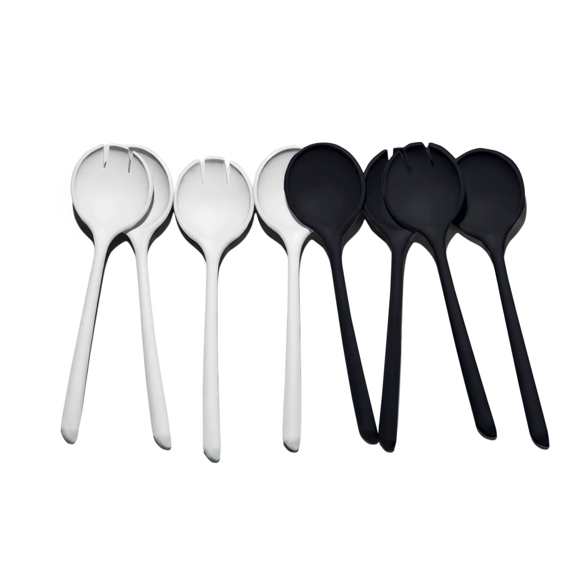 The Awesome Foursome: Four Salad Serving Sets - Classic -  - Put a lid on it
