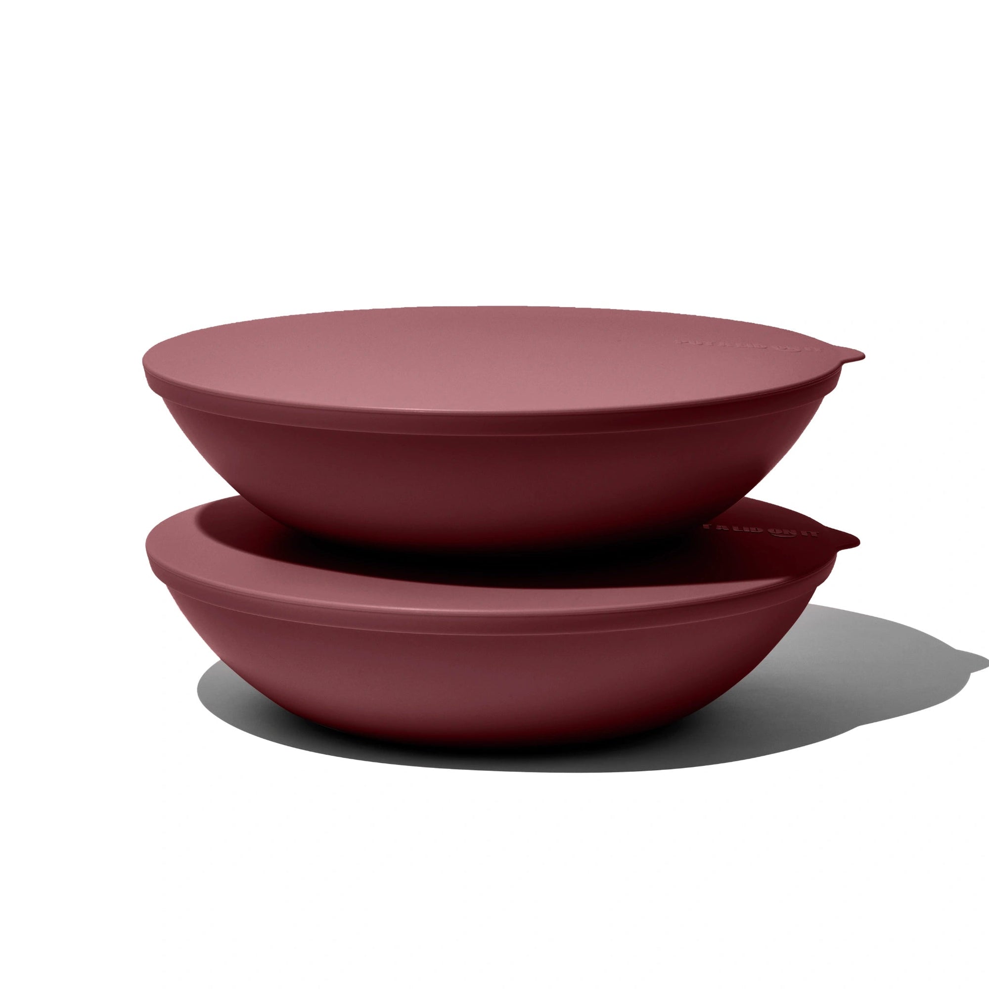 The Double Up: Two Large Bowls - Colour Sets -  - Put a lid on it