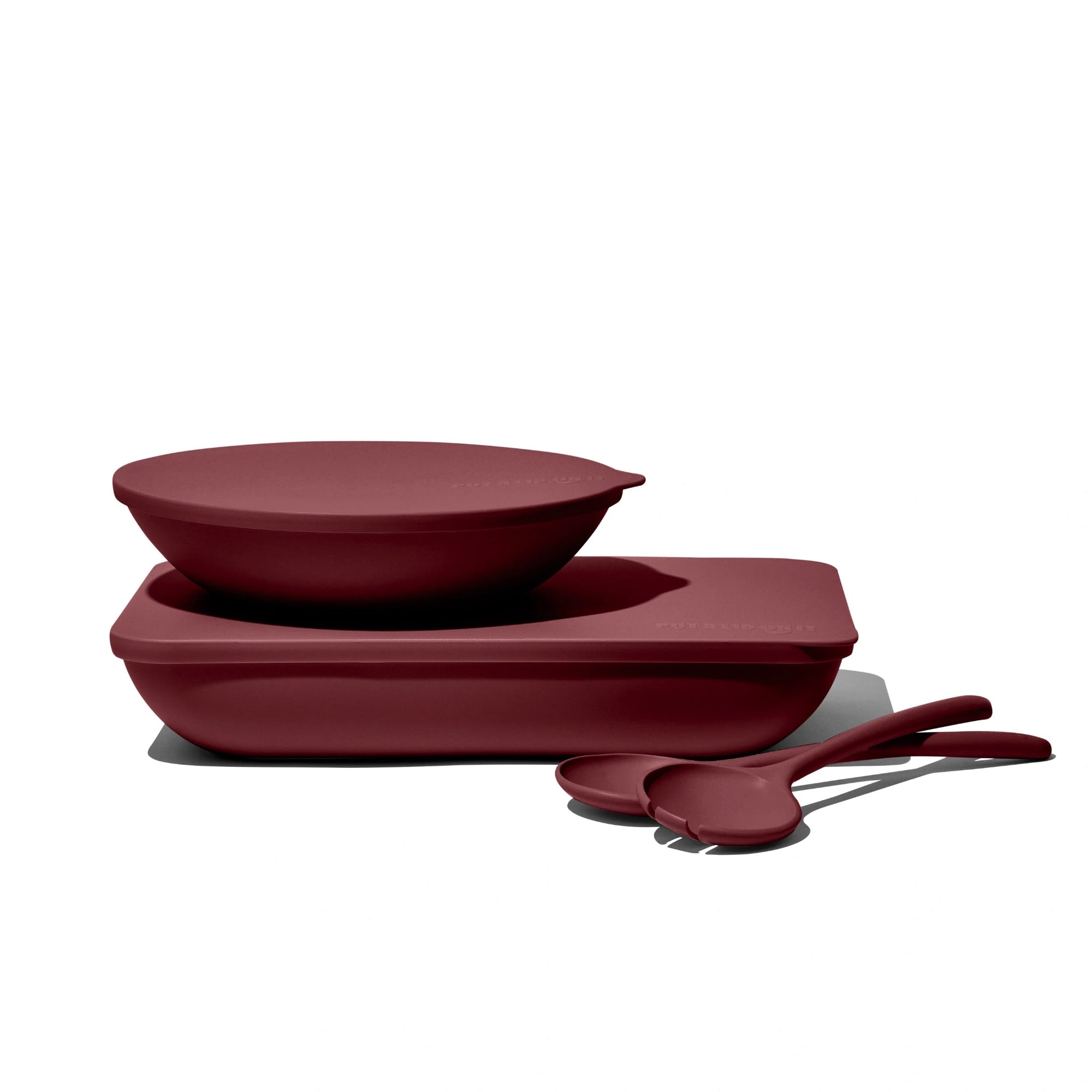 The Entertainer: Platter, Small Bowl & Salad Servers - Colour Sets -  - Put a lid on it