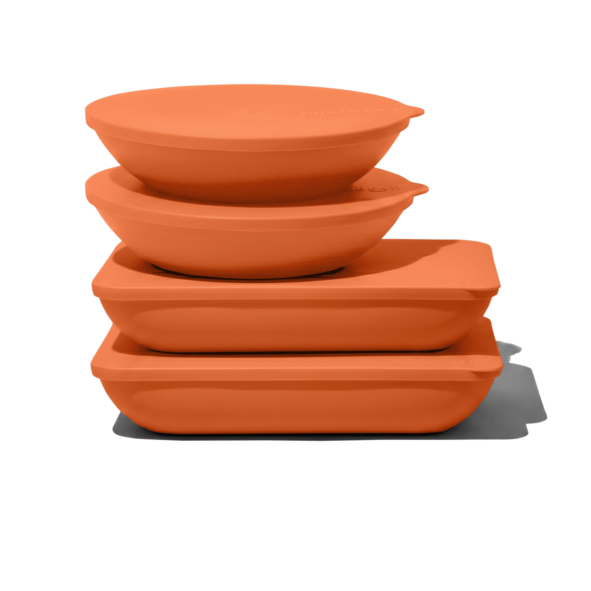 The Entertainer: Two Large Bowls & Two Platters - Colour Sets -  - Put a lid on it