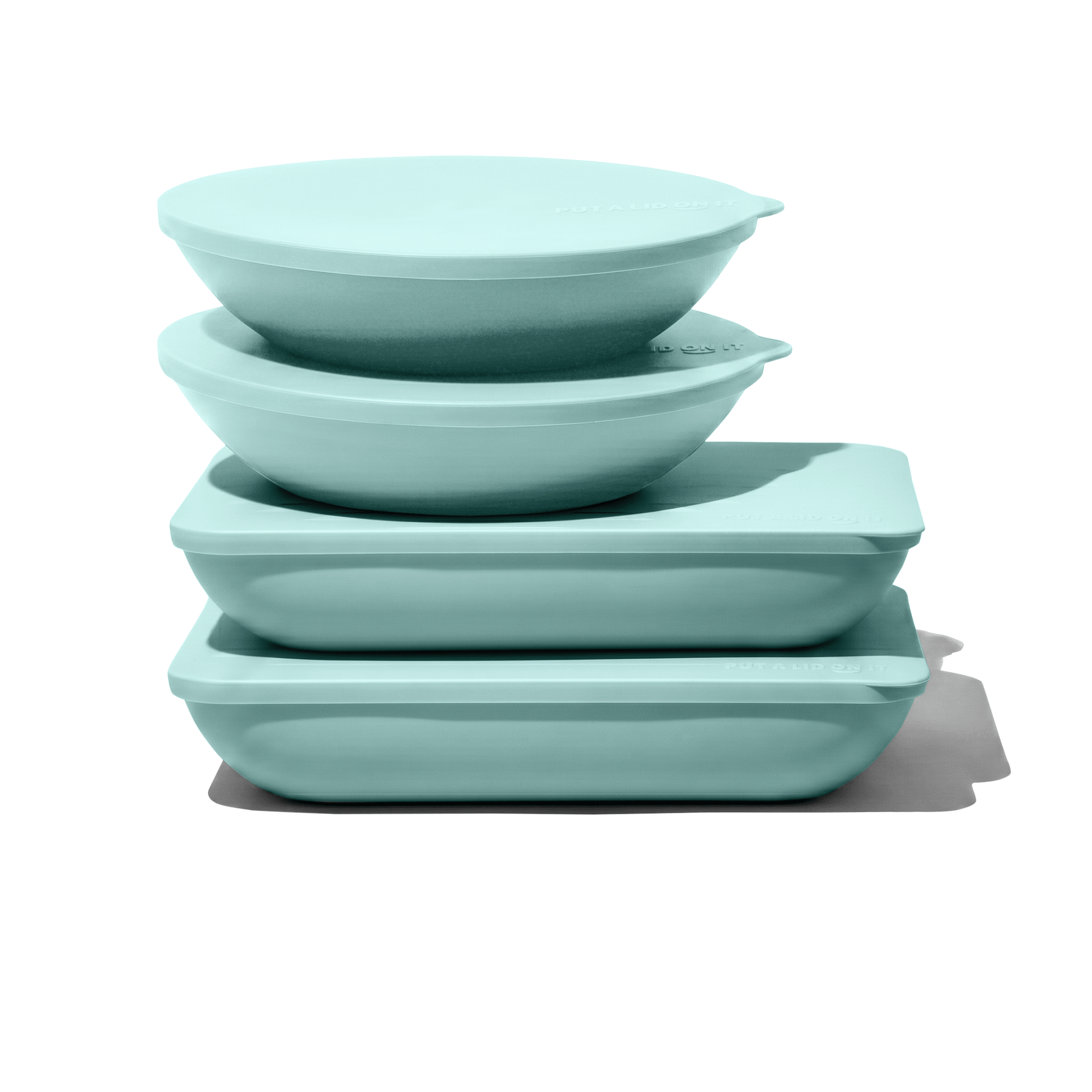 The Entertainer: Two Large Bowls & Two Platters - Colour Sets -  - Put a lid on it