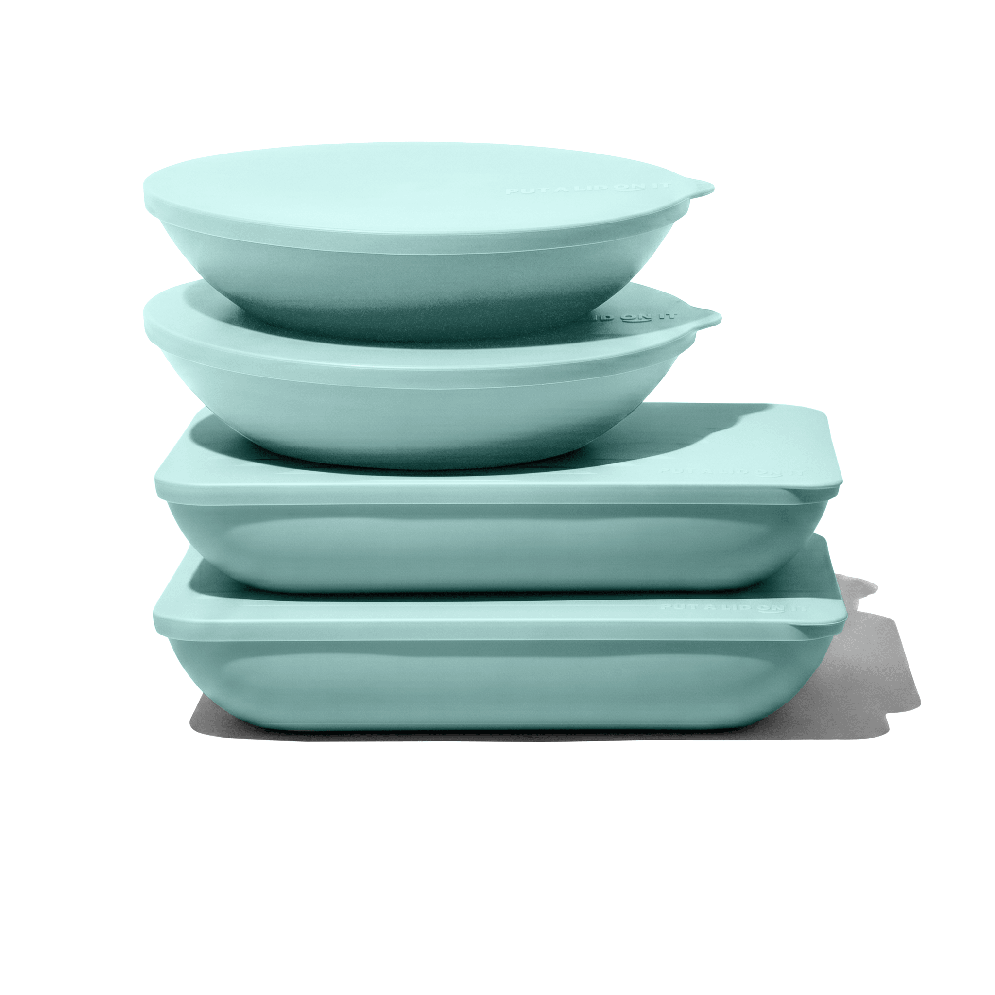 The Entertainer: Two Large Bowls & Two Platters - Colour Sets -  - Put a lid on it