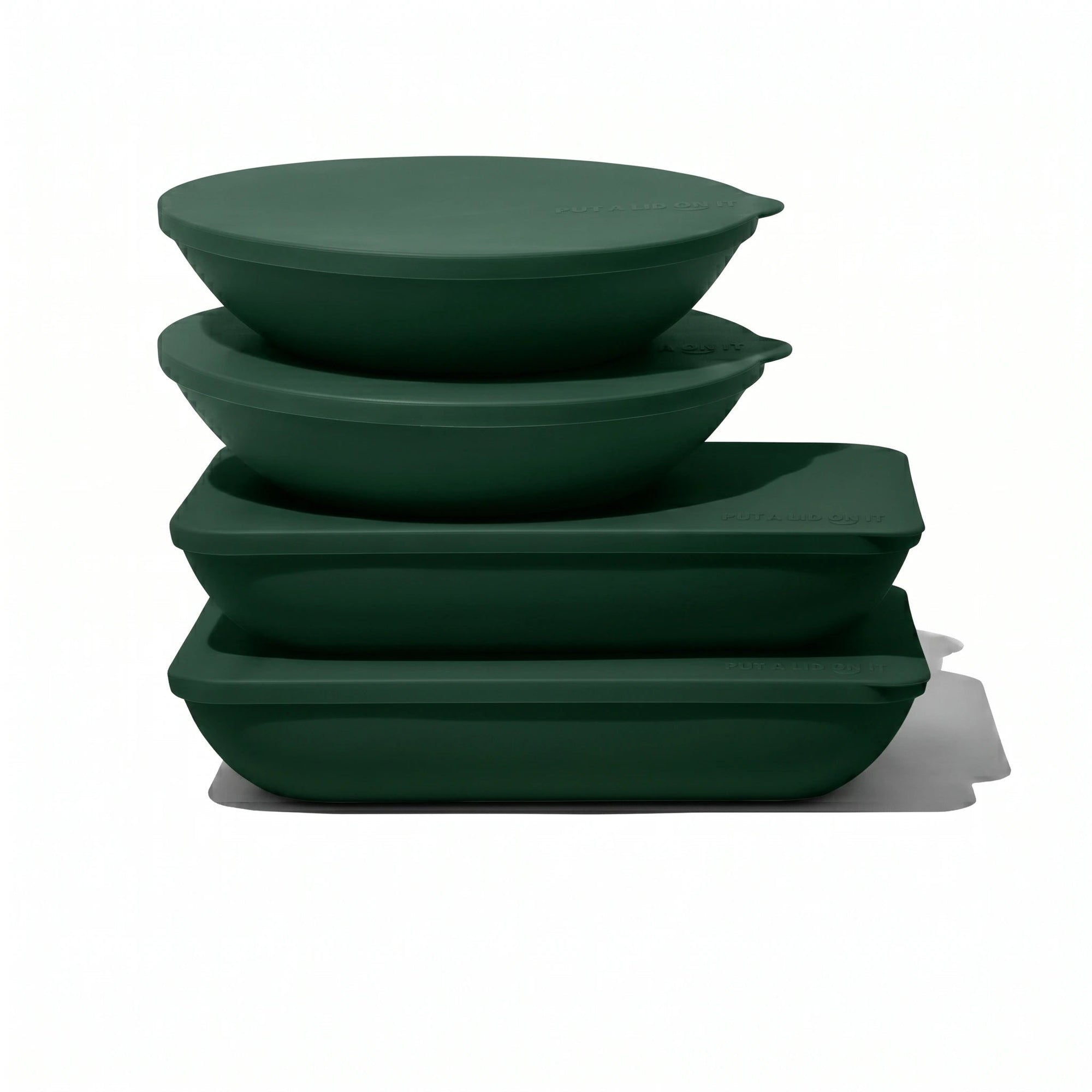 The Entertainer: Two Large Bowls & Two Platters - Colour Sets -  - Put a lid on it