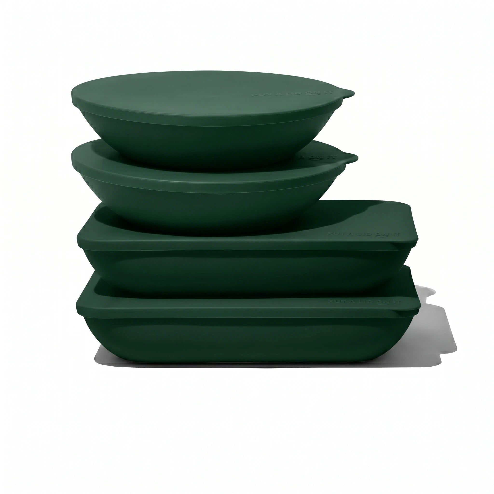 The Entertainer: Two Large Bowls & Two Platters - Colour Sets -  - Put a lid on it