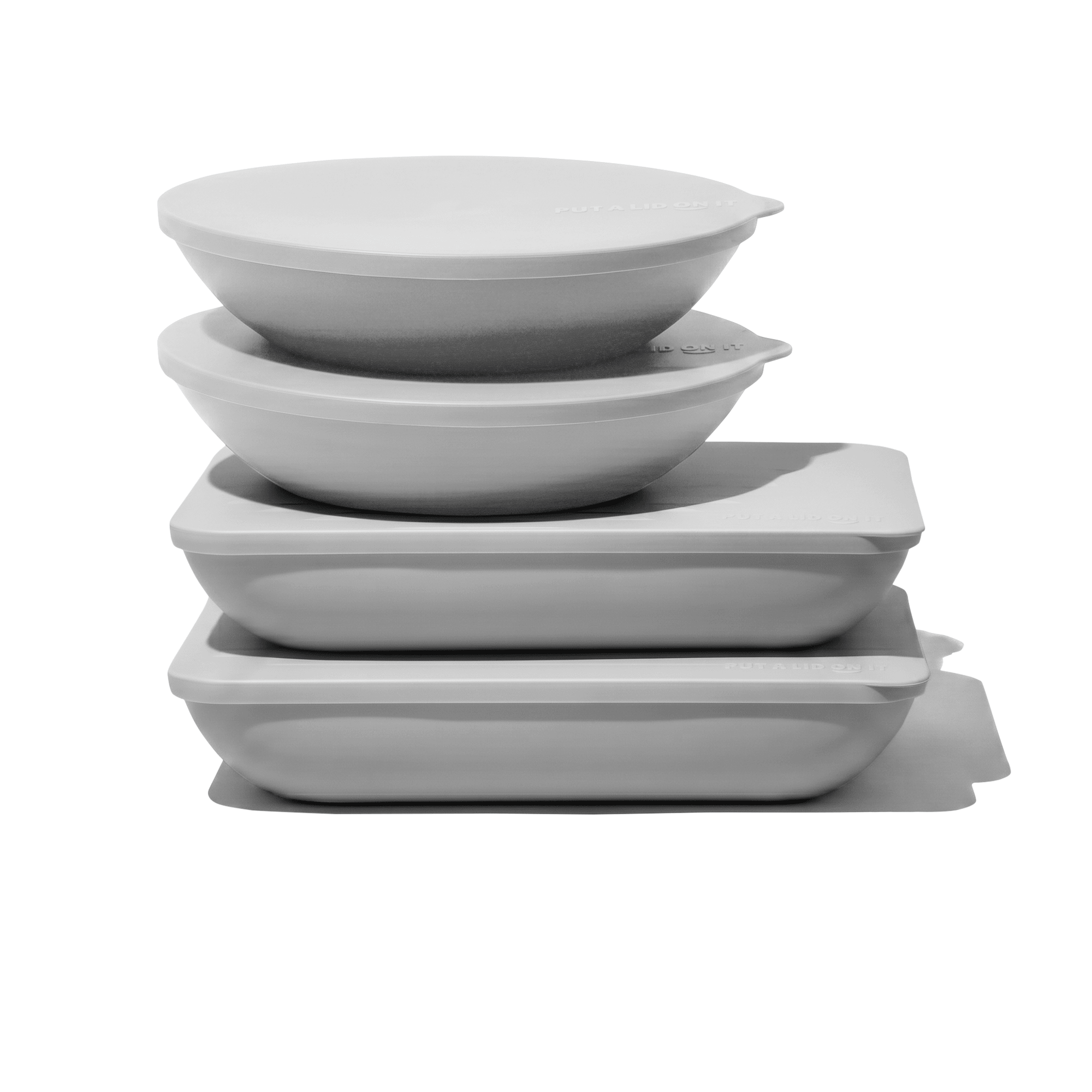The Entertainer: Two Large Bowls & Two Platters - Colour Sets -  - Put a lid on it