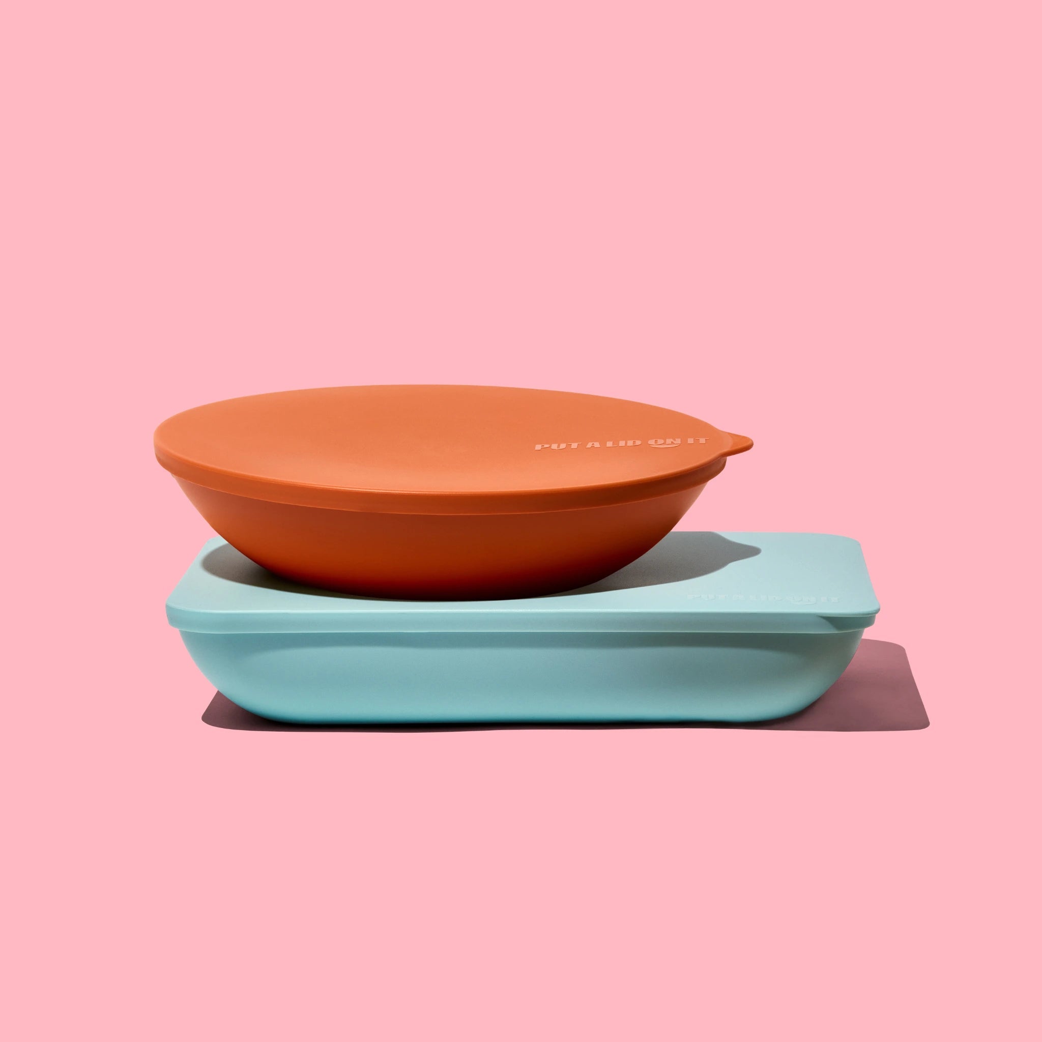 The Ultimate Duo: Large Bowl & Platter - Put a lid on it