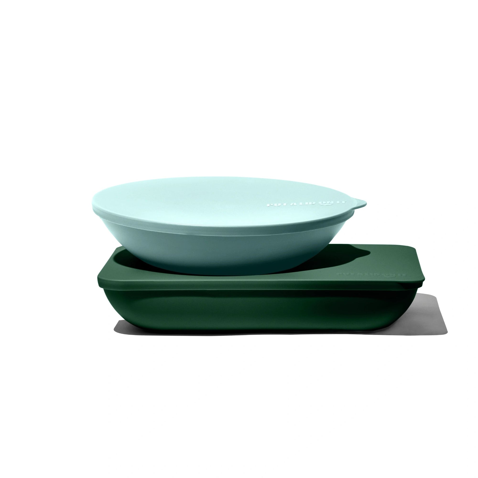 The Ultimate Duo: Platter & Small Bowl - Coastal -  - Put a lid on it