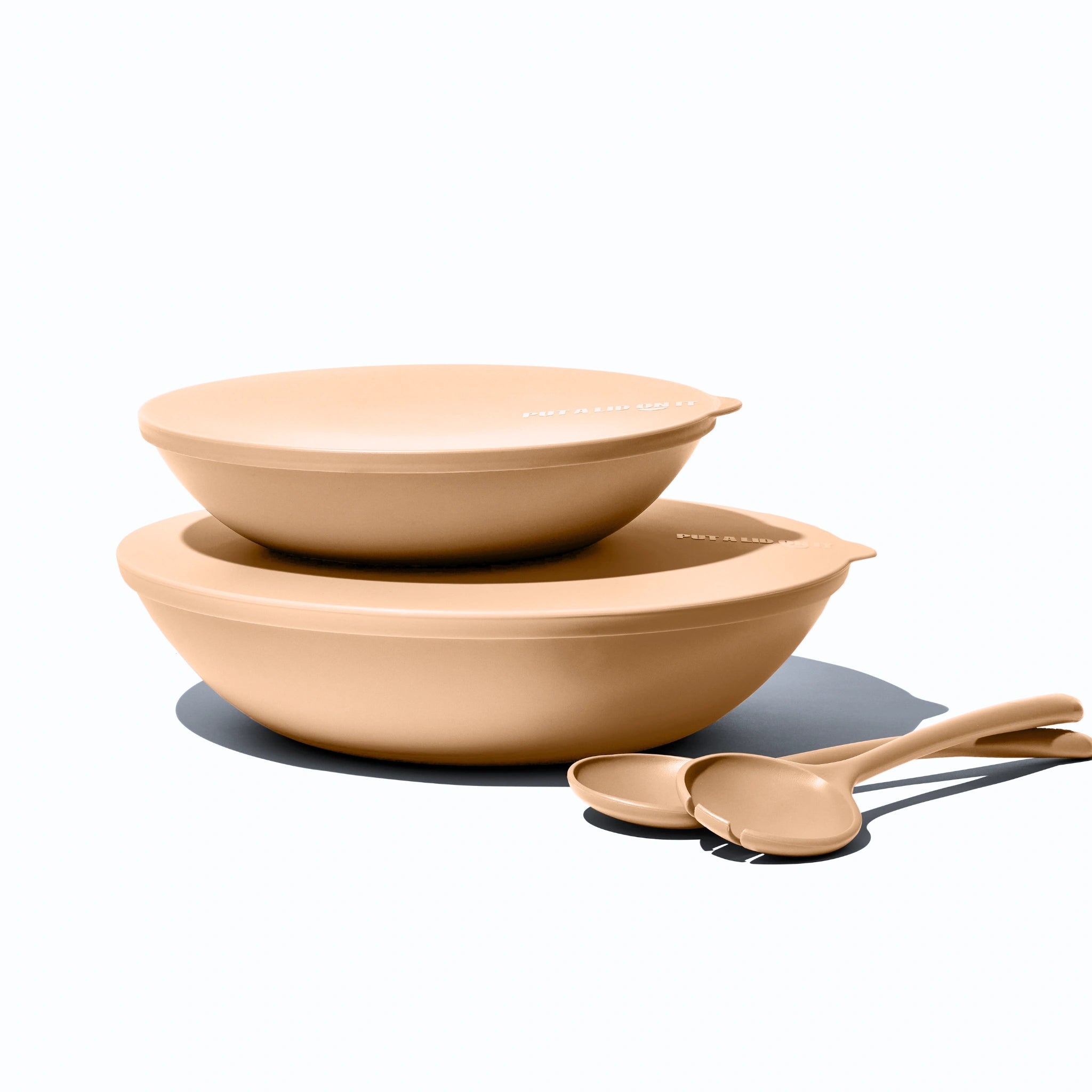 The Ultimate Trio: Large & Small Serving Bowls and Servers - Colour Sets -  - Put a lid on it