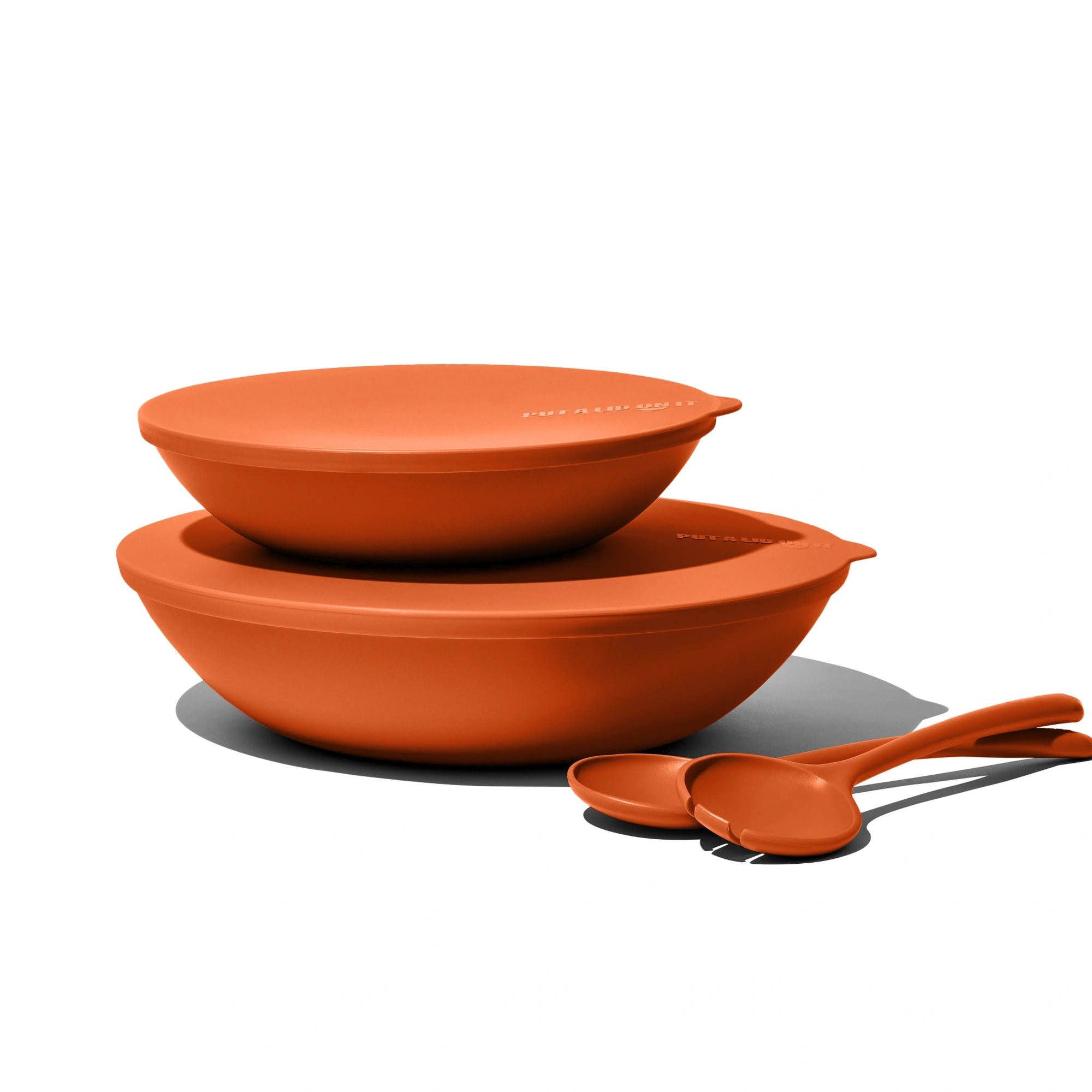 The Ultimate Trio: Large & Small Serving Bowls and Servers - Colour Sets -  - Put a lid on it