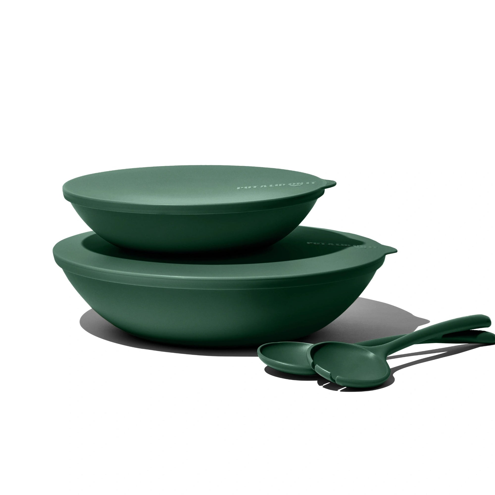 The Ultimate Trio: Large & Small Serving Bowls and Servers - Colour Sets -  - Put a lid on it