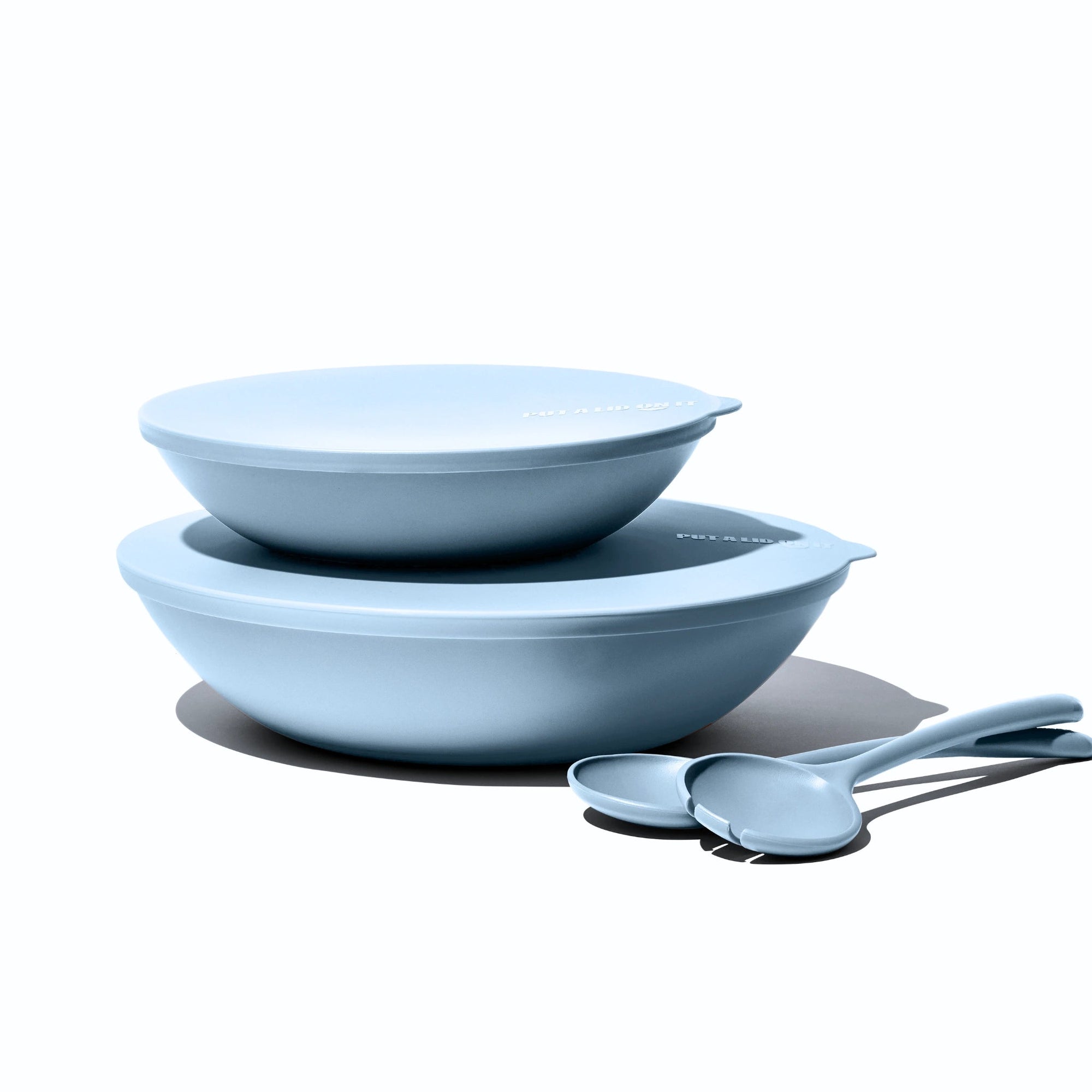 The Ultimate Trio: Large & Small Serving Bowls and Servers - Colour Sets -  - Put a lid on it