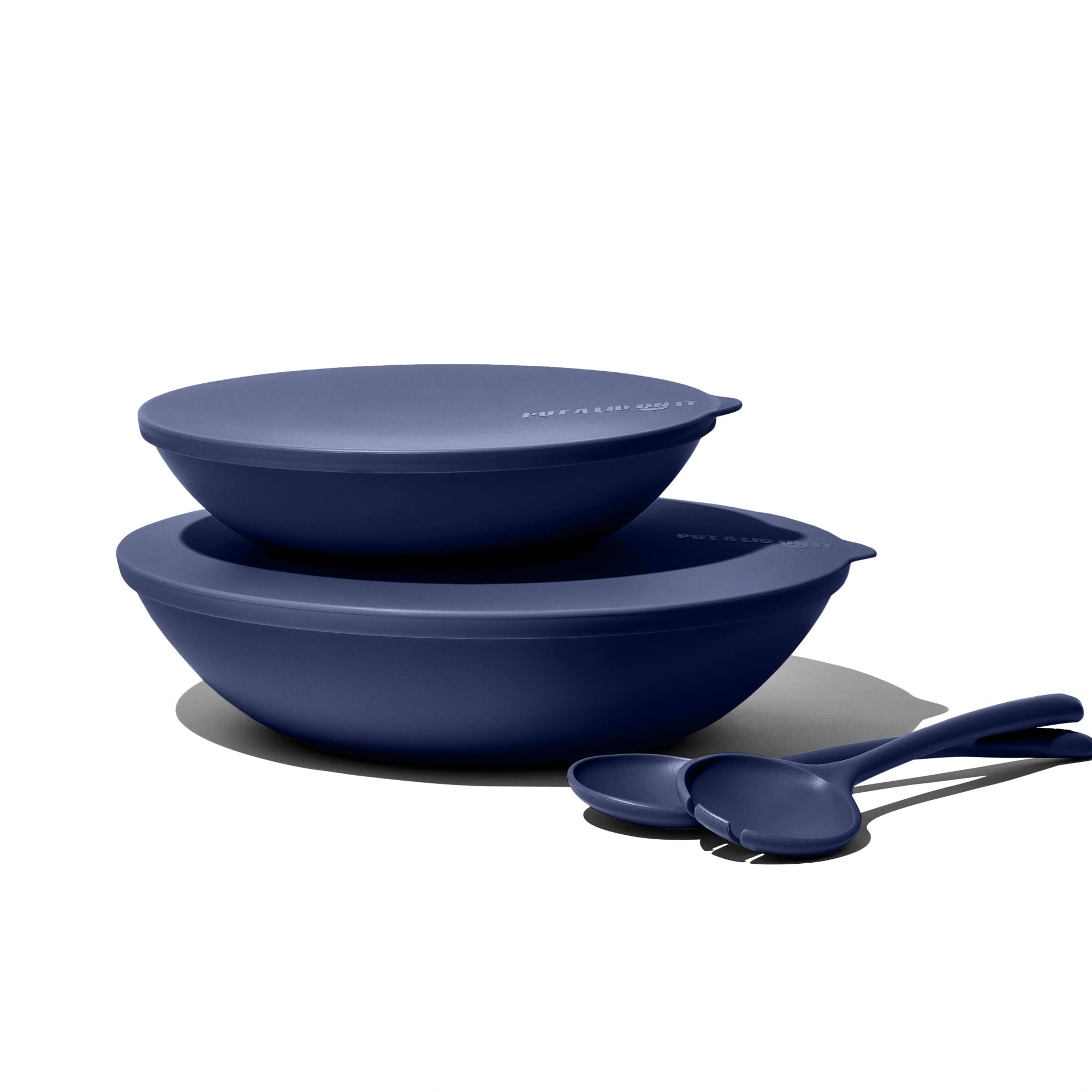 The Ultimate Trio: Large & Small Serving Bowls and Servers - Colour Sets -  - Put a lid on it
