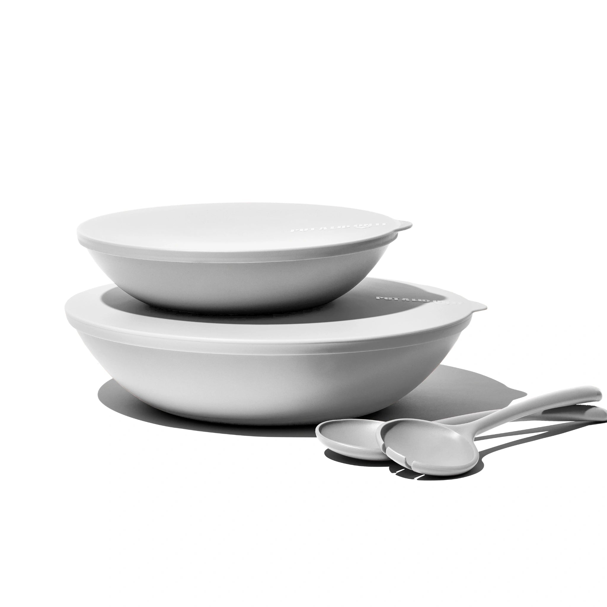 The Ultimate Trio: Large & Small Serving Bowls and Servers - Colour Sets -  - Put a lid on it