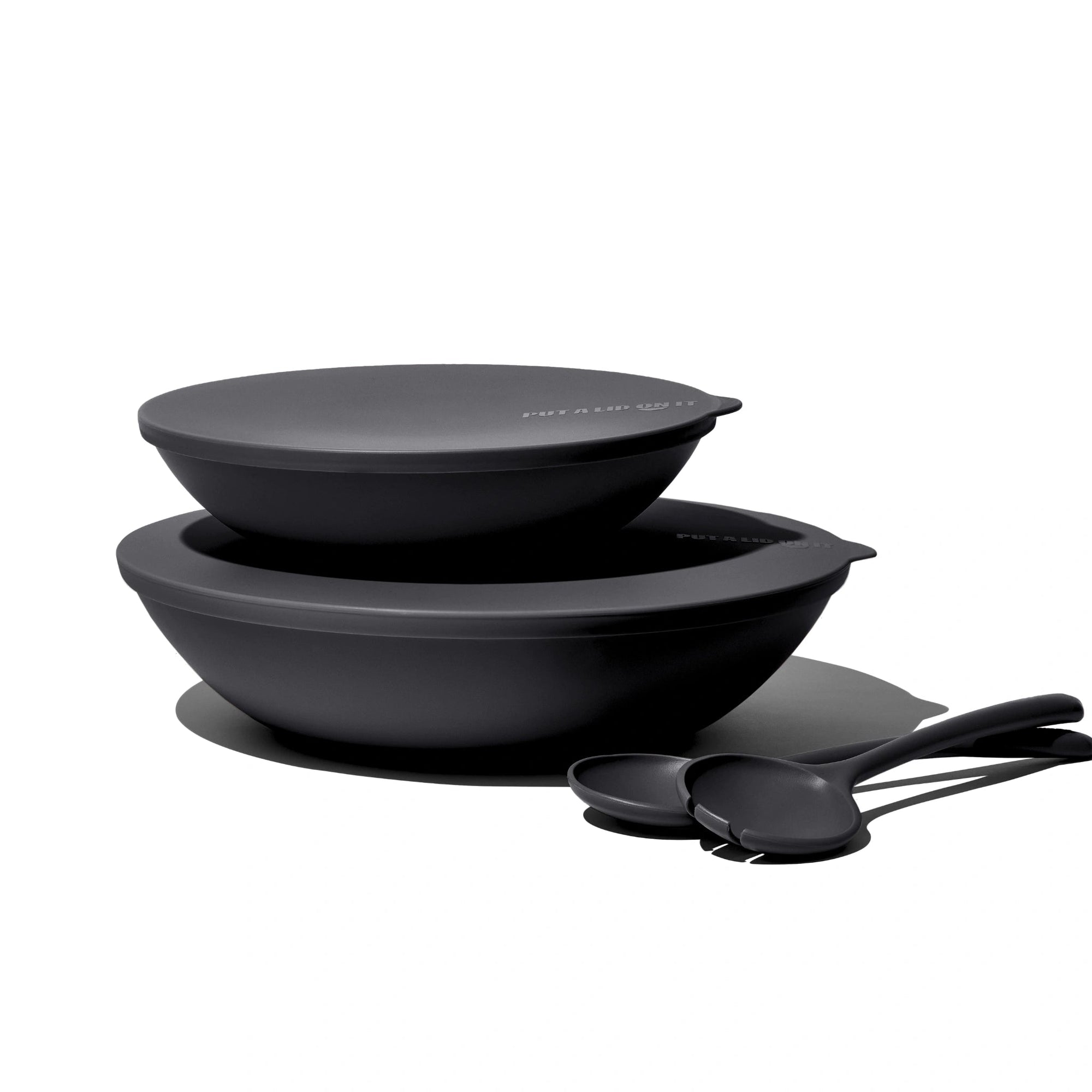 The Ultimate Trio: Large & Small Serving Bowls and Servers - Colour Sets -  - Put a lid on it